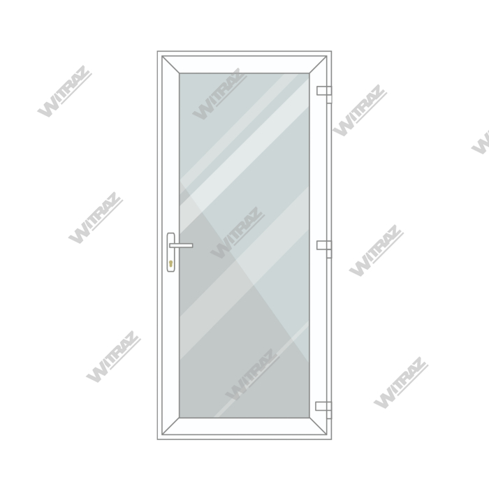 Entrédörrar av PVC - Entrédörrar av PVC (glas)