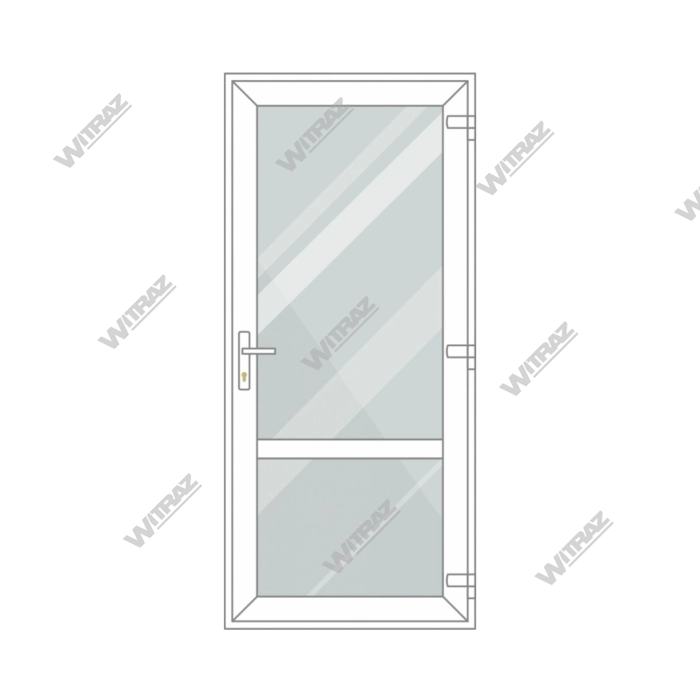 Entrédörrar av PVC - Entrédörrar av PVC (glas + glas)