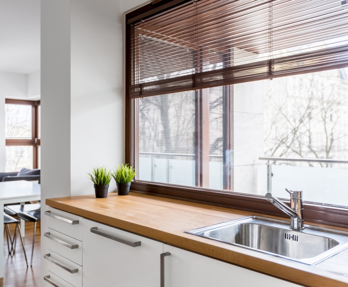 Horisontella persienner - Horisontella träpersienner