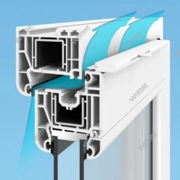 Plast (PVC) fönster - Ventilationssystem Air-Box Comfort